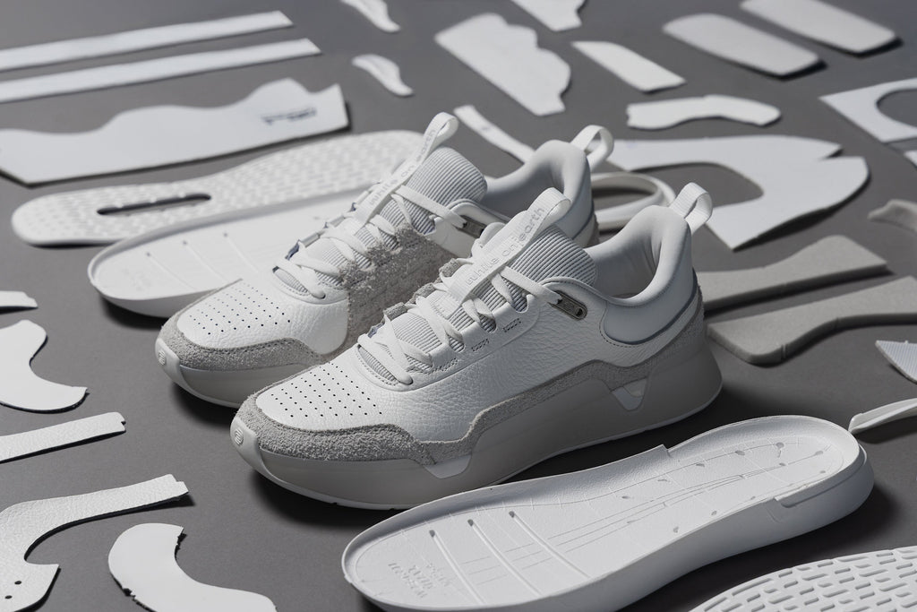 women's leather trainer