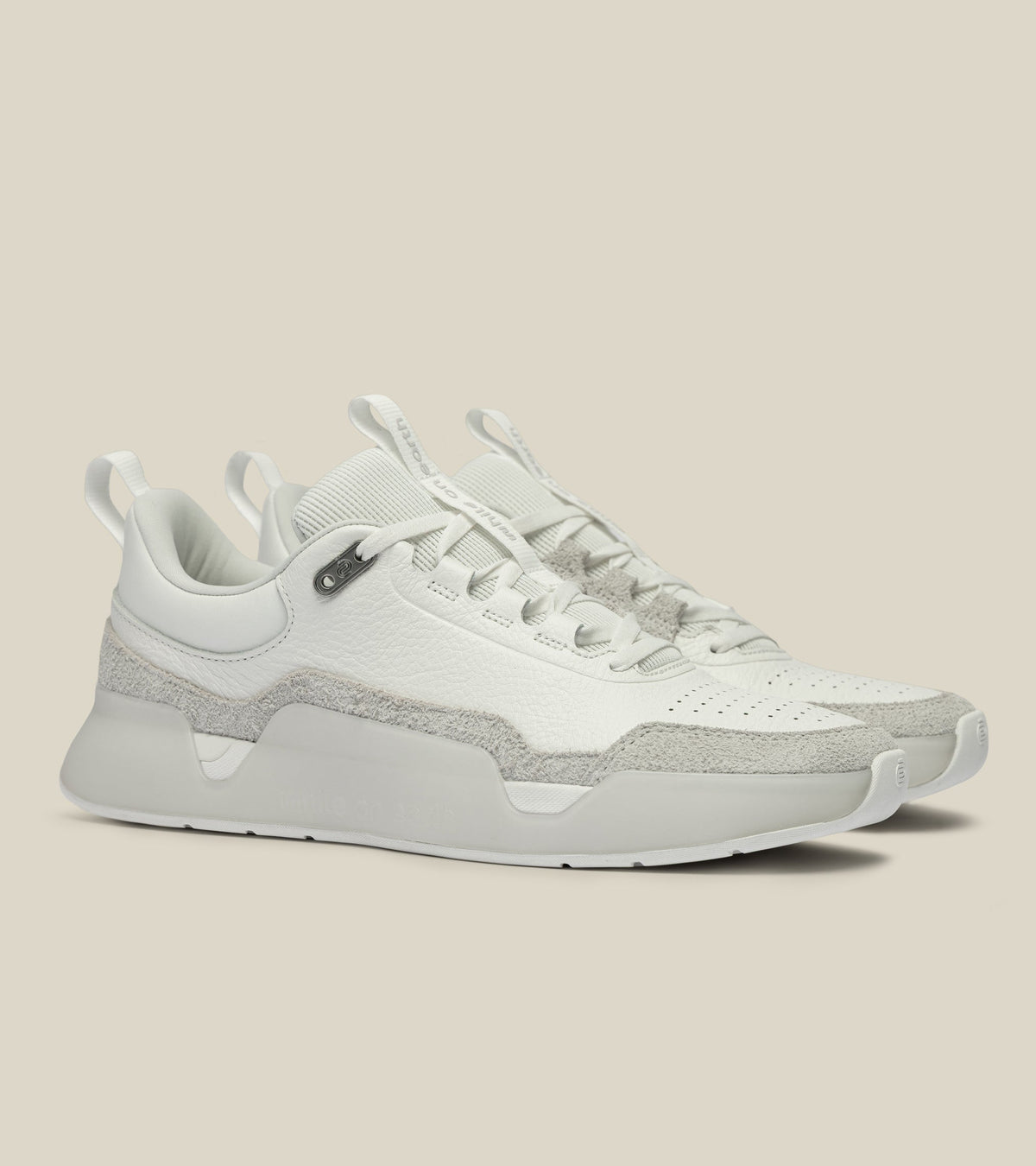 women's leather trainer